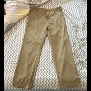 Nike Dri Fit Golf Pant, 34/32, Tan